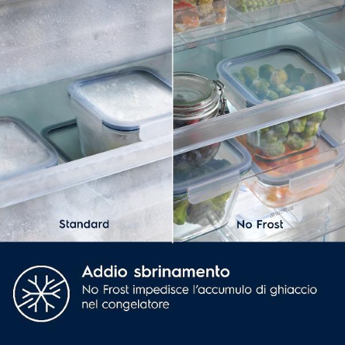 Electrolux Serie 700 ENP7MD18S - Frigorifero/congelatore - Freezer inferiore - da incasso - nicchia - larghezza: 56 cm - prof. 55 cm - altezza: 178 cm - 248 litri - Classe D - bianco